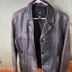 Vintage Mossimo genuine leatherJacket